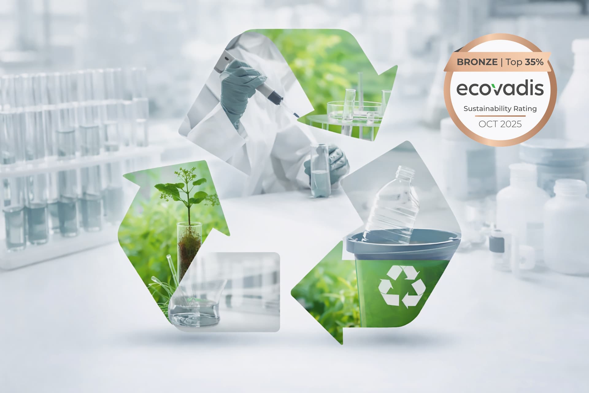 EcoVadis Bronze Medal awarded